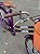 BICICLETA ARO (26) FEMININA COR VIOLETA S/MARCHA FREIO V/BRAKE (A MÃO) E FREIO CONTRA PEDAL MARCA ATTACK TROPYMAX - Imagem 5
