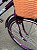 BICICLETA ARO (26) FEMININA COR VIOLETA S/MARCHA FREIO V/BRAKE (A MÃO) E FREIO CONTRA PEDAL MARCA ATTACK TROPYMAX - Imagem 6