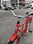 BICICLETA ARO (26) MASCULINA BARRA CIRCULAR COR VERMELHA S/MARCHA FREIO CONTRA PEDAL MARCA MONARK - Imagem 5