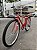 BICICLETA ARO (26) MASCULINA BARRA CIRCULAR COR VERMELHA S/MARCHA FREIO CONTRA PEDAL MARCA MONARK - Imagem 8