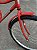 BICICLETA ARO (26) MASCULINA BARRA CIRCULAR COR VERMELHA S/MARCHA FREIO CONTRA PEDAL MARCA MONARK - Imagem 4