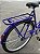 BICICLETA ARO (26) FEMININA COR VIOLETA S/MARCHA FREIO CONTRAPEDAL (A PÉ) MARCA MONARK TROPICAL - Imagem 4