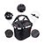 CESTA BOLSA 26/29 PACO GRANDE [35X26X25CM] PRETO EM TECIDO POLIESTER - Imagem 2