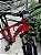 BICICLETA MTB ARO (29) HOUSTON KAMP CÂMBIO SHIMANO 21VELOCIDADES (3X7) FREIO DISC MECÂNICO TAMANHO 15 (P) VERMELHO/AZUL - Imagem 3