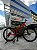 BICICLETA MTB ARO (29) HOUSTON KAMP CÂMBIO SHIMANO 21VELOCIDADES (3X7) FREIO DISC MECÂNICO TAMANHO 15 (P) VERMELHO/AZUL - Imagem 1