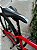 BICICLETA MTB ARO (29) HOUSTON KAMP CÂMBIO SHIMANO 21VELOCIDADES (3X7) FREIO DISC MECÂNICO TAMANHO 15 (P) VERMELHO/AZUL - Imagem 4