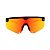 OCULOS CICLISMO MAGNETICO DUAS LENTES PRETO E VERMELHO/LARANJA ESPELHADA - Imagem 2