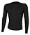 CAMISA SEGUNDA PELE MAURO RIBEIRO ML OCEANIC PRETA UNISSEX TAMANHO P/M - Imagem 2