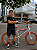 BICICLETA ARO (20) MASCULINA COR BRANCO VERMELHO S/MARCHA MARCA CALOI CROSS EXTRA LIGHT - Imagem 1