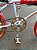 BICICLETA ARO (20) MASCULINA COR BRANCO VERMELHO S/MARCHA MARCA CALOI CROSS EXTRA LIGHT - Imagem 6