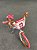 BICICLETA ARO (20) MASCULINA COR BRANCO VERMELHO S/MARCHA MARCA CALOI CROSS EXTRA LIGHT - Imagem 8