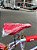 BICICLETA ARO (20) MASCULINA COR BRANCO VERMELHO S/MARCHA MARCA CALOI CROSS EXTRA LIGHT - Imagem 4