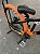 BICICLETA MTB FREERIDE ARO (26) HUPI STRIP KIT SINGLE (SEM MARCHA) FREIO DISC TRASEIRO SHIMANO MT200 COR PRETO/LARANJA - Imagem 4