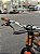 BICICLETA MTB FREERIDE ARO (26) HUPI STRIP KIT SINGLE (SEM MARCHA) FREIO DISC TRASEIRO SHIMANO MT200 COR PRETO/LARANJA - Imagem 9