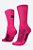 MEIA CICLISMO CANO MÉDIO HUPI LISA ROSA MAGENTA TAMANHO (ÚNICO) - Imagem 3