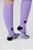 MEIA CICLISMO CANO LONGO HUPI LONGA ROXO LISO TAMANHO (ÚNICO) - Imagem 4