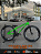 BICICLETA MTB FREERIDE ARO (26) HUPI STRIP KIT SINGLE (SEM MARCHA) FREIO DISC TRASEIRO SHIMANO MT200 COR VERDE/PRETO - Imagem 1