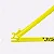 QUADRO ARO (26) HUPI STRIP GANCHEIRA HORIZONTAL COR AMARELO/PRETO - Imagem 2