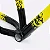 QUADRO ARO (26) HUPI STRIP GANCHEIRA HORIZONTAL COR AMARELO/PRETO - Imagem 5