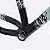QUADRO ARO (26) HUPI STRIP GANCHEIRA HORIZONTAL COR CINZA/PRETO - Imagem 5
