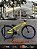BICICLETA MTB FREERIDE ARO (26) HUPI STRIP KIT SINGLE (SEM MARCHA) FREIO DISC TRASEIRO SHIMANO MT200 COR AMARELO/AZUL - Imagem 1