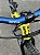 BICICLETA MTB FREERIDE ARO (26) HUPI STRIP KIT SINGLE (SEM MARCHA) FREIO DISC TRASEIRO SHIMANO MT200 COR AMARELO/AZUL - Imagem 9