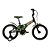 BICICLETA ARO (16) MASCULINA COR CAMUFLADA VERDE S/MARCHA FREIO V-BRAKE MARCA GROOVE - Imagem 1