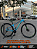 BICICLETA MTB ARO (29) GROOVE HYPE-70 27 VELOVIDADES (3X9) FREIO DISC HIDRAULICO TAMANHO 15 (P) COR AZUL/VERDE/PRETO - Imagem 1
