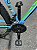 BICICLETA MTB ARO (29) GROOVE HYPE-70 27 VELOVIDADES (3X9) FREIO DISC HIDRAULICO TAMANHO 15 (P) COR AZUL/VERDE/PRETO - Imagem 3