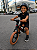 BICICLETA ARO (12) MASCULINA BALANCE (EQUILIBRIO) BIKE COLLI PITUKINHA PRETO FOSCO/VEMELHO/MARRON - Imagem 1