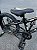 BICICLETA ARO (16) MASCULINA/FEMININA COLLI AIRON SEM MARCHA FREIO A DISCO MECÂNICO PRETO - Imagem 4