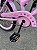 BICICLETA ARO (20) FEMININA COLLI CELINA SEM MARCHA FREIO V-BRAKE COM CESTA ROSA - Imagem 3