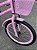 BICICLETA ARO (20) FEMININA COLLI CELINA SEM MARCHA FREIO V-BRAKE COM CESTA ROSA - Imagem 9