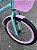 BICICLETA ARO (20) FEMININA COLLI CELINA SEM MARCHA FREIO V-BRAKE COM CESTA  VERDE ACQUA/ROSA BEBE - Imagem 8