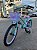 BICICLETA ARO (20) FEMININA COLLI CELINA SEM MARCHA FREIO V-BRAKE COM CESTA VERDE ACQUA/LILAS - Imagem 10