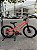 BICICLETA ARO (20) MTB COLLI AIRON 7 VELOCIDADES (1X7) FREIO A DISCO MECÂNICO COR LARANJA NEON - Imagem 1