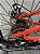 BICICLETA ARO (20) MTB COLLI AIRON 7 VELOCIDADES (1X7) FREIO A DISCO MECÂNICO COR LARANJA NEON - Imagem 2