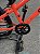 BICICLETA ARO (20) MTB COLLI AIRON 7 VELOCIDADES (1X7) FREIO A DISCO MECÂNICO COR LARANJA NEON - Imagem 3