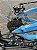 BICICLETA MTB FREERIDE ARO (26) VIKINGX TUFF X-25 CAMBIO 21 VELOCIDADES FREIO DISC MECÂNICO COR AZUL/LARANJA (USADA) - Imagem 2