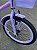 BICICLETA ARO (20) FEMININA COLLI CELINA SEM MARCHA FREIO V-BRAKE COM CESTA LILAS - Imagem 6