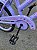 BICICLETA ARO (20) FEMININA COLLI CELINA SEM MARCHA FREIO V-BRAKE COM CESTA LILAS - Imagem 3