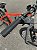 BICICLETA ARO (24) MTB MASCULINA/FEMININA COLLI AIRON 7 VELOCIDADES (1X7) FREIO A DISCO MECÂNICO COR LARANJA NEON - Imagem 7