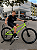 BICICLETA ARO (24) MTB MASCULINA/FEMININA COLLI AIRON 7 VELOCIDADES (1X7) FREIO A DISCO MECÂNICO COR AMARELO NEON - Imagem 1