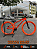 BICICLETA MTB FREERIDE ARO (26) ABSOLUTE BRUTUS KIT SINGLE (S/MARCHA) FREIO DISC HIDRÁULICO MT200 COR LARANJA/AZUL - Imagem 1