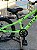 BICICLETA ARO (16) MTB MASCULINA/FEMININA COLLI AIRON SEM MARCHA FREIO A DISCO MECÂNICO COR AMARELO NEON - Imagem 3