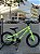 BICICLETA ARO (16) MTB MASCULINA/FEMININA COLLI AIRON SEM MARCHA FREIO A DISCO MECÂNICO COR AMARELO NEON - Imagem 1