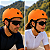 CAPACETE ADULTO COQUINHO LARANJA S/LED TAMANHO G (58-52) - Imagem 1