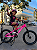 BICICLETA ARO (20) MTB COLLI DUBLIN ALUMINIO 7 VELOCIDADES (1X7) FREIO A DISCO MECÂNICO COR ROSA NEON - Imagem 1