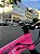 BICICLETA ARO (20) MTB COLLI DUBLIN ALUMINIO 7 VELOCIDADES (1X7) FREIO A DISCO MECÂNICO COR ROSA NEON - Imagem 7