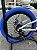 BICICLETA ARO (20) MTB COLLI GRAUZINHA 7 VELOCIDADES (1X7) FREIO A DISCO MECÂNICO COR BRANCA PNEU AZUL/VERMELHO - Imagem 2